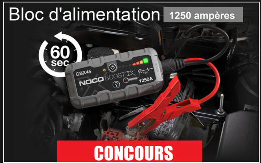 Un bloc d'alimentation 1250 amp