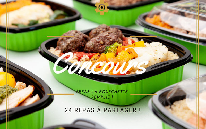 Une semaine de repas de La Fourchette Remplie