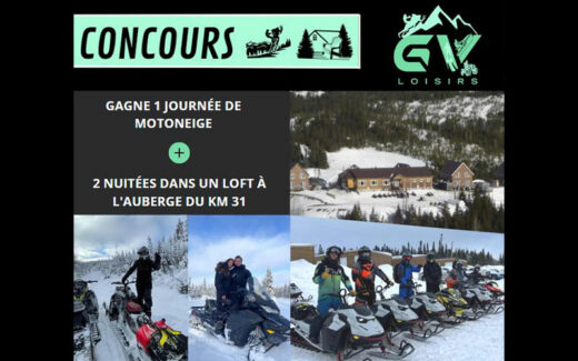 Une journée de motoneige + séjour à l’auberge du Km 31