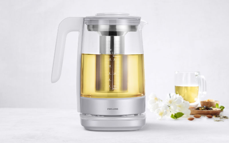 Une théière électrique en verre Enfinigy Zwilling de 275$