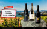 1 coffret de 3 vins des Côtes-du-Rhône