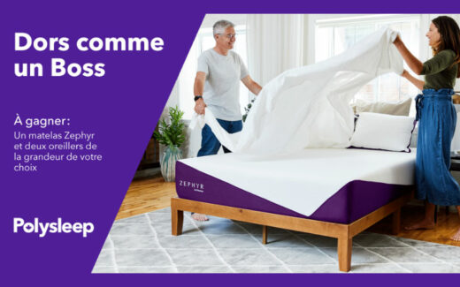 Un ensemble du sommeil Polysleep de 2536 $