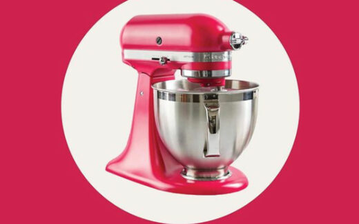 Robot Pâtissier KitchenAid 5KSM55SXXBER - Bol Élévateur 5,2L, 11 Vitesses, Corps En Métal