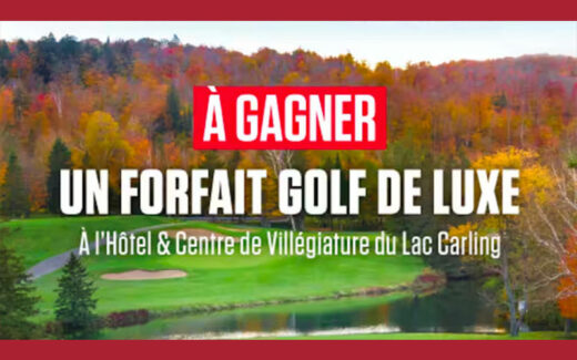 Un forfait golf de luxe (2000 $)