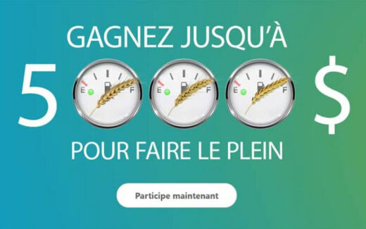 Une Carte-cadeau d’essence de 5000 $
