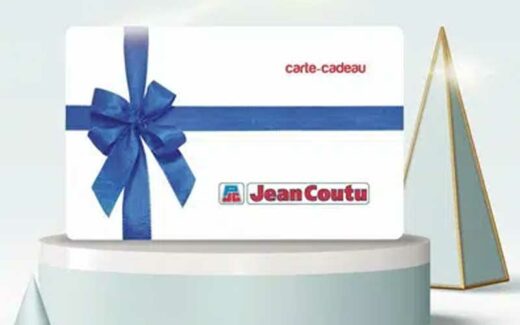 5 cartes-cadeaux Jean Coutu de 1000 $