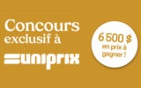 5 forfaits VIP pour 2 personnes de 1300 $ chacun