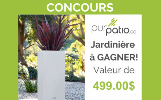 Une jardinière blanche Veradek de 499 $