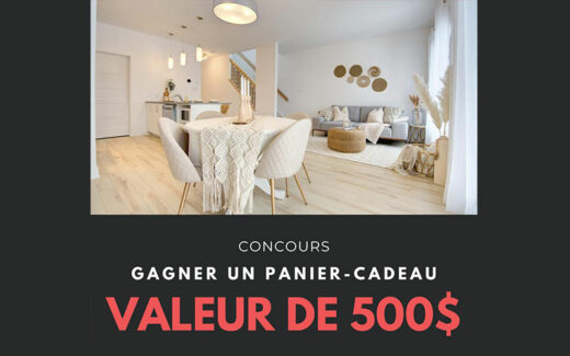 Un panier cadeau de 500 $