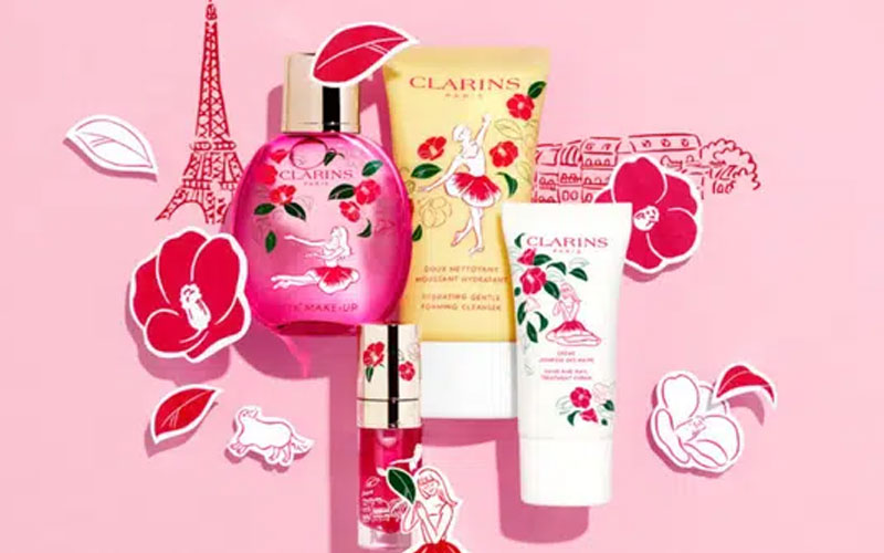 Une routine printanière de Clarins de 203 $