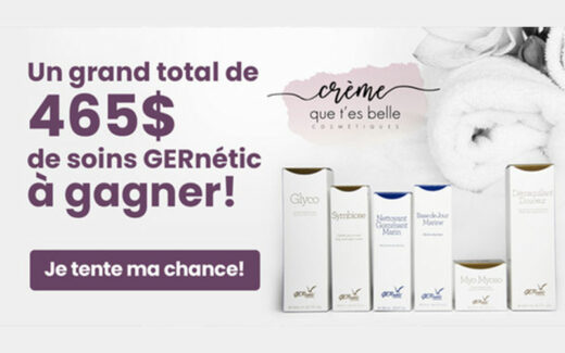 3 lots de produits beauté haut de gamme GERnétic