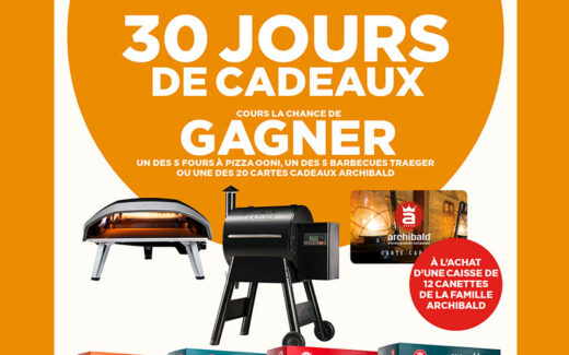 5 BBQ Traeger de 1199 $ chacun