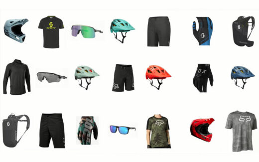 Un ensemble COMPLET de vêtements de mountain bike