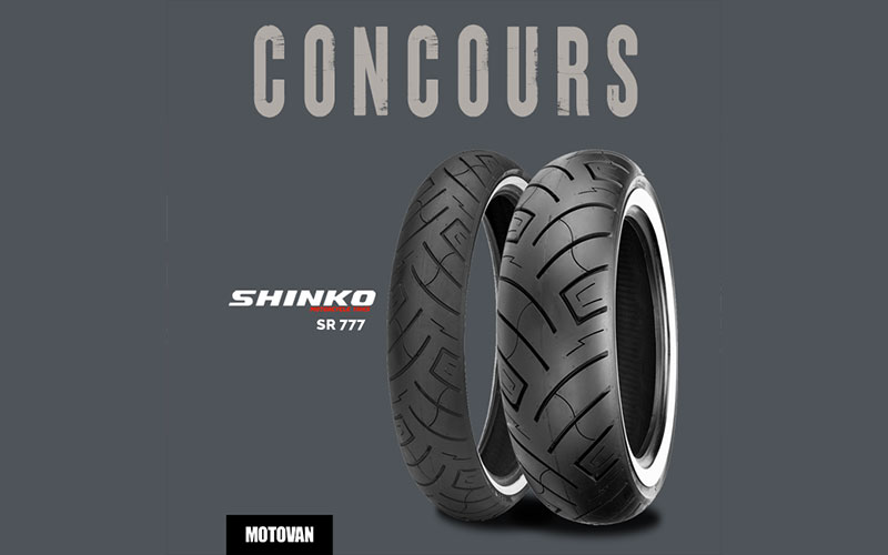 Un ensemble de pneus SHINKO SR777