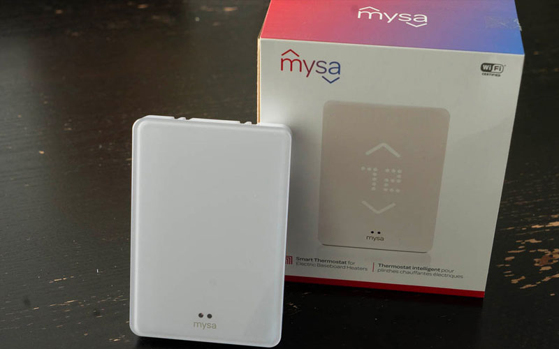 Un thermostat intelligent pour plinthes électriques Mysa