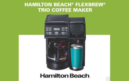 Une cafetière Hamilton Beach FlexBrew TRIO