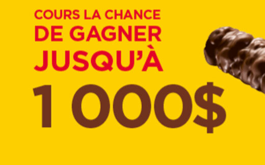 Gagnez jusqu'à 1000 $