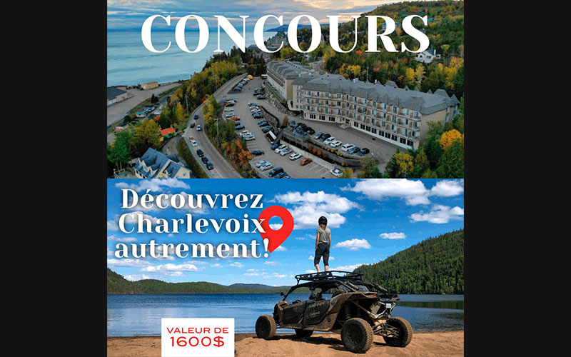 Une Escapade dans la région de Charlevoix (1600 $)