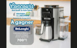 Une cafetière De'Longhi North America de 700 $