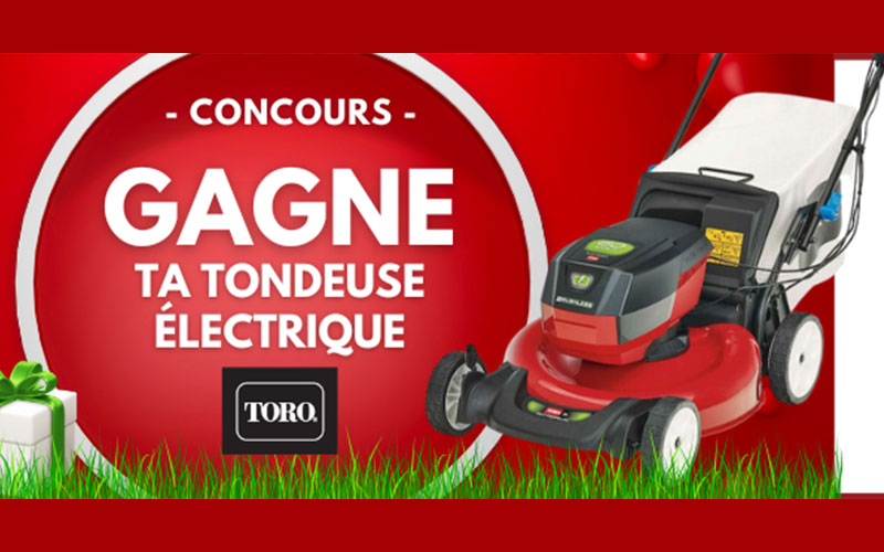 Une tondeuse électrique à batterie TORO de 749 $