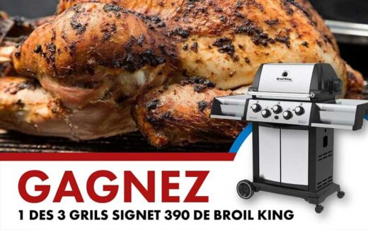 3 grils Broil King Signet 390 de 899 $ chacun