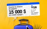 Un crédit voyage de 15 000 $