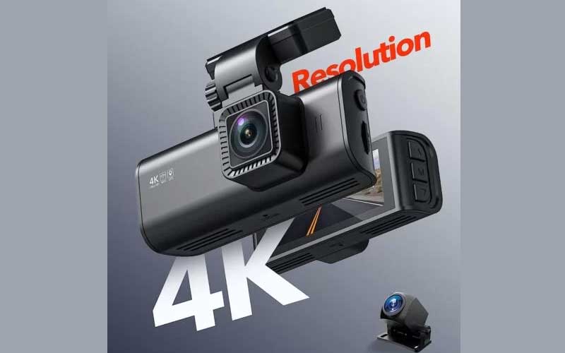 Une caméra REDTIGER 4K Dual Dash Cam