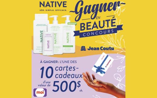 Dix cartes-cadeaux Jean Coutu de 500 $ chacune