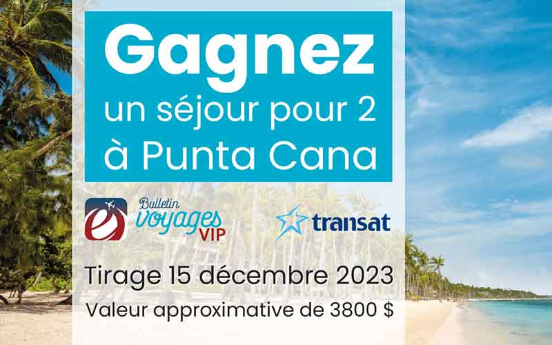 Un Voyage tout-inclus pour 2 à Punta Cana