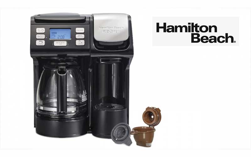 Une cafetière à infusion rapide Hamilton Beach