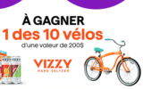 10 vélos Vizzy de 200 $ chacun