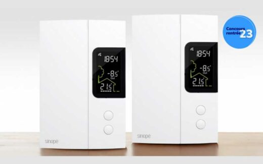 2 thermostats Wi-Fi Sinopé
