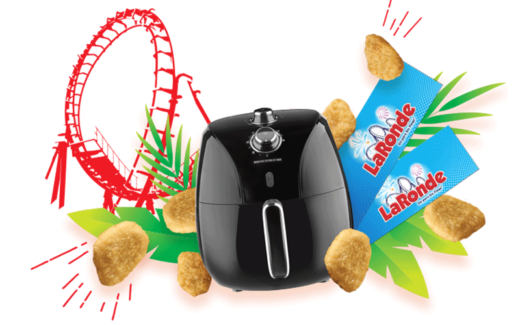 20 friteuses à air avec billet d’un jour pour La Ronde