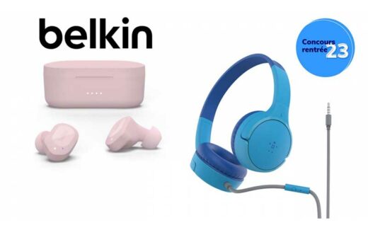Un combo d'écouteurs Belkin