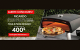 Un four à pizza Ricardo de 400$