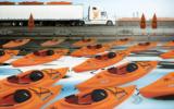 Un kayak Sun dolphin Aruba 10’ de 630 $