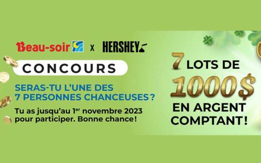 7 lots de 1000 $ en argent comptant