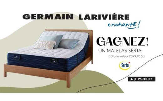 Un matelas Queen Serta de 2100 $