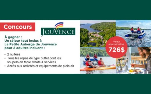 Un séjour tout inclus à La Petite Auberge de Jouvence