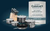 Une batterie de cuisine Cuisinart de 10 pièces