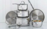 Une batterie de cuisine Meyer Nouvelle de 10 pièces