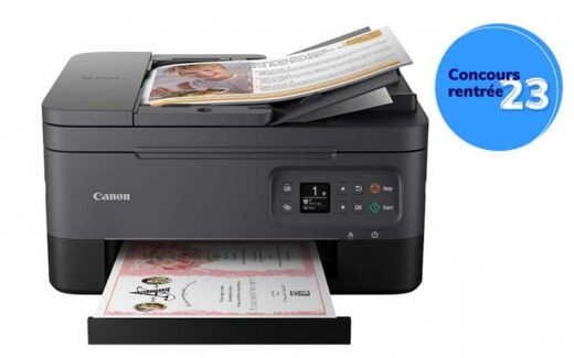 Une imprimante Canon Pixma TR7020a