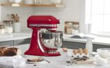 Un mélangeur sur socle KitchenAid