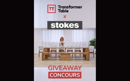 Une carte cadeau Transformer Table de 750 $