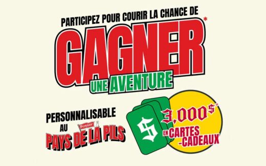 10 Prix d'escapade de 3 000 $ chacun