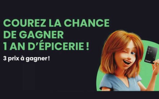 3 x 1 année d’épicerie IGA gratuite (14 000 $ chacune)