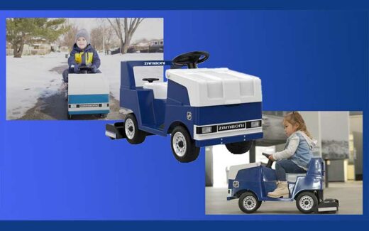 4 jouets porteurs Zamboni de Kool Karz