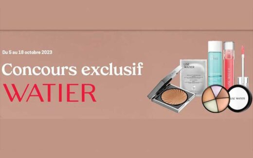 5 ensemble-cadeaux WATIER de 250 $ chacun