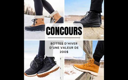 Une paire de bottes d’hiver de 200 $