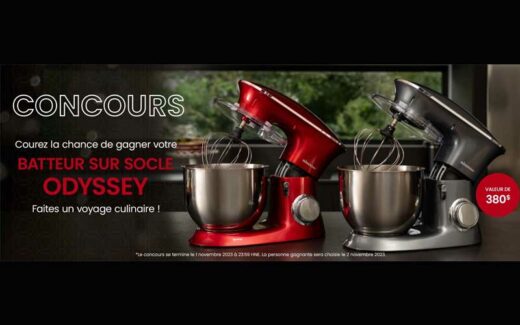 Un batteur sur socle Odyssey de thinkkitchen